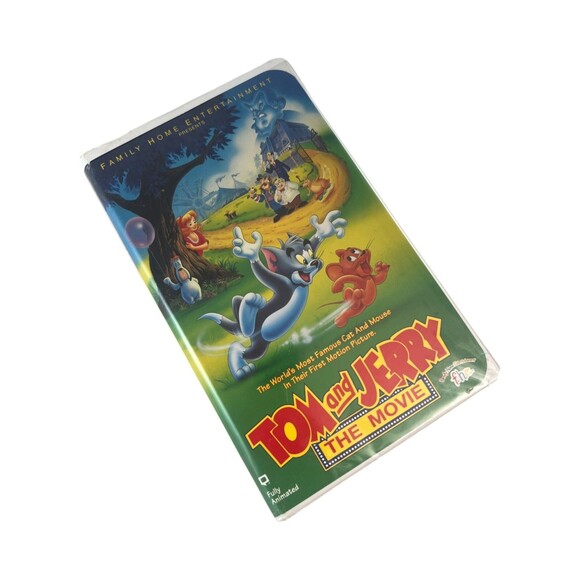 Tom And Jerry: The Movie (VHS, 1993) TESTED & Working SEE PHOTOS - Picture 3 of 8